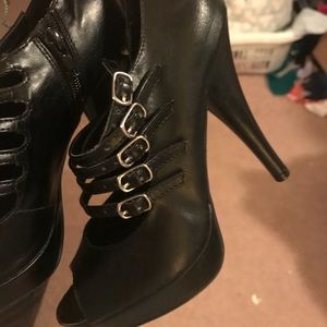 Madden Girl strappy buckle heels